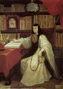 Miguel Cabrera Sor Juana Sweden oil painting artist